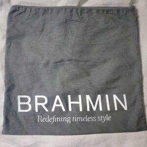 6 BRAHMIN VINTAGE MEDIUM PURSE DUSTBAG/DUSTCOVER/ DUST BAG/DUST COVER 18" X 18"